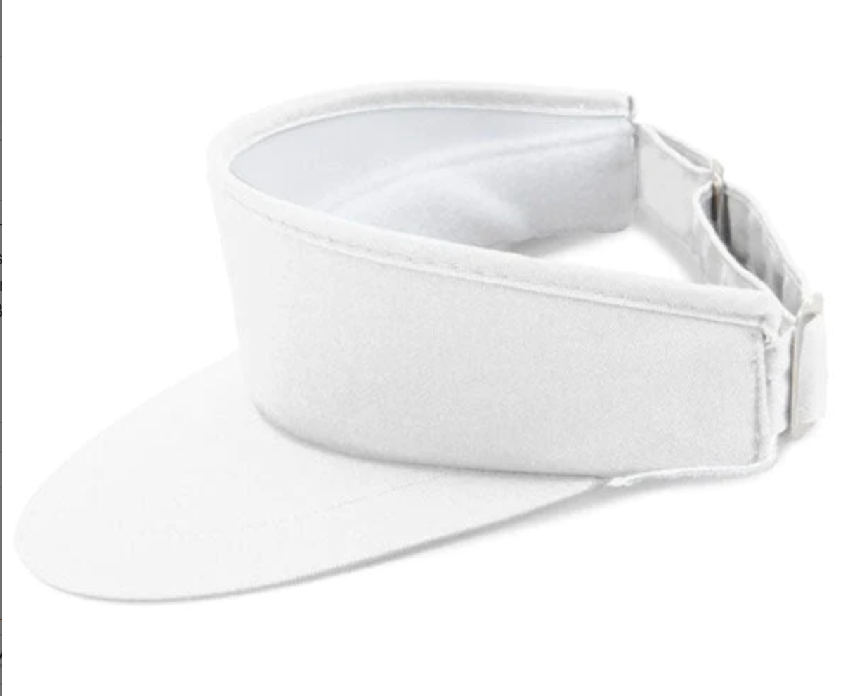 Imperial White Tour Visor