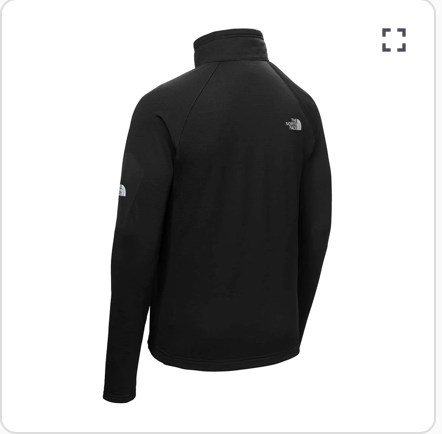 The North Face Black Mountain Peaks Fleece Full-Zip Jacket - Men's