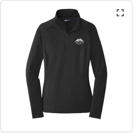 The North Face Black Tech Quarter Zip Fleece - Men's