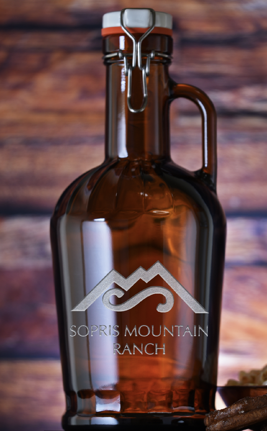 Engraved Flip Swing Top Growler