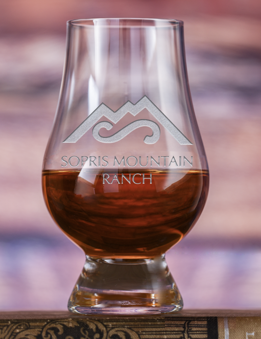 Engraved Glencairn Whiskey Glass