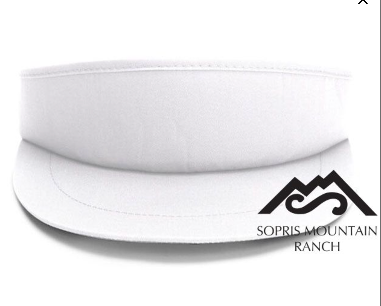 Imperial White Tour Visor