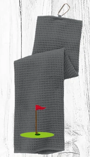 Embroidered Golf Towel