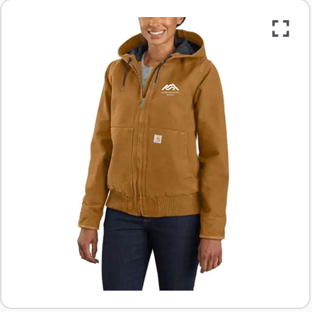 Carhartt Carhartt Brown Washed Duck Active Jacket - Women's