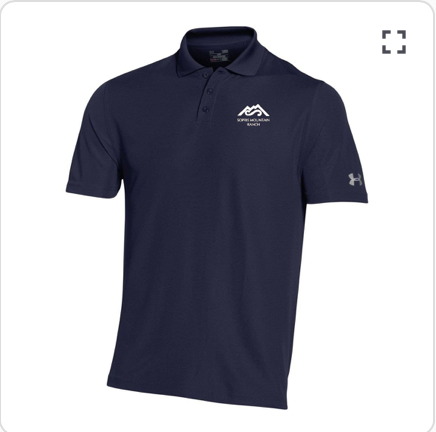 Under Armour Corporate Midnight Navy Performance Polo - Men's