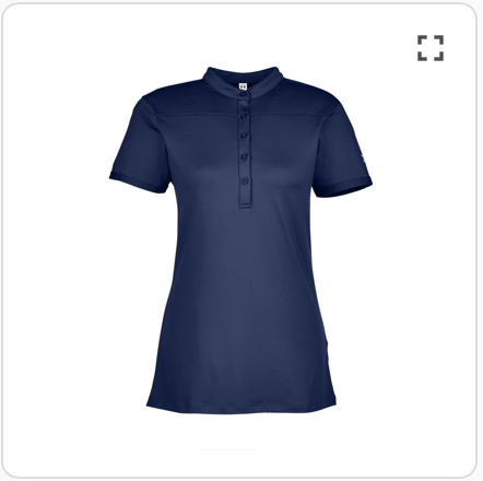 Under Armour Navy Corporate Performance Polo - Women's